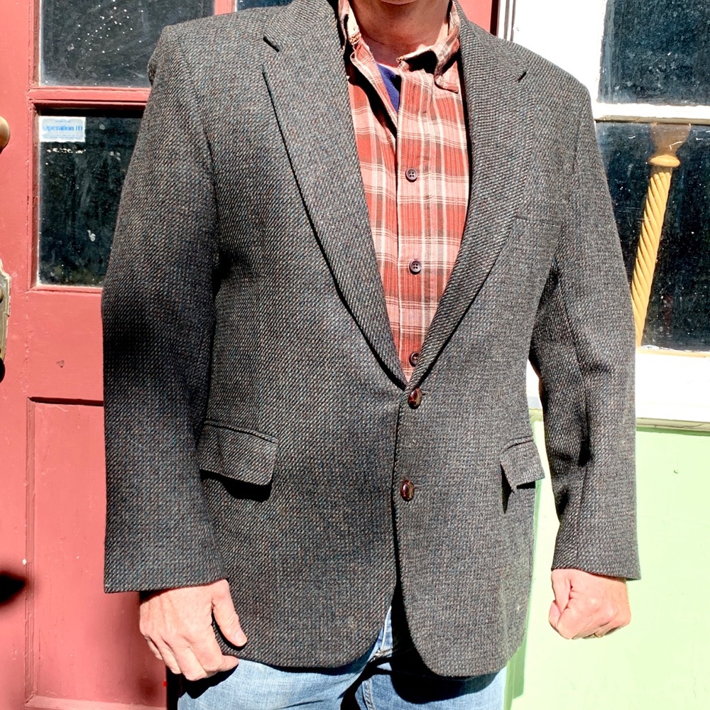Men’s wool sport jacket